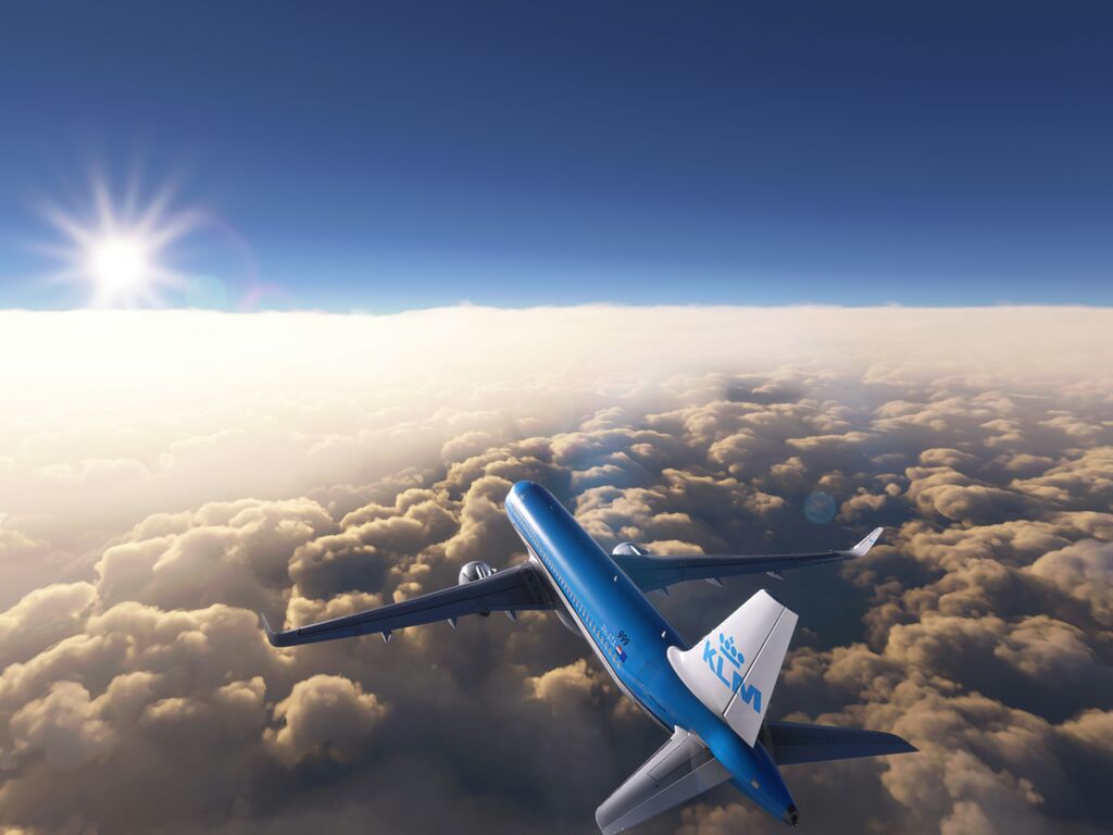 KLM vlucht