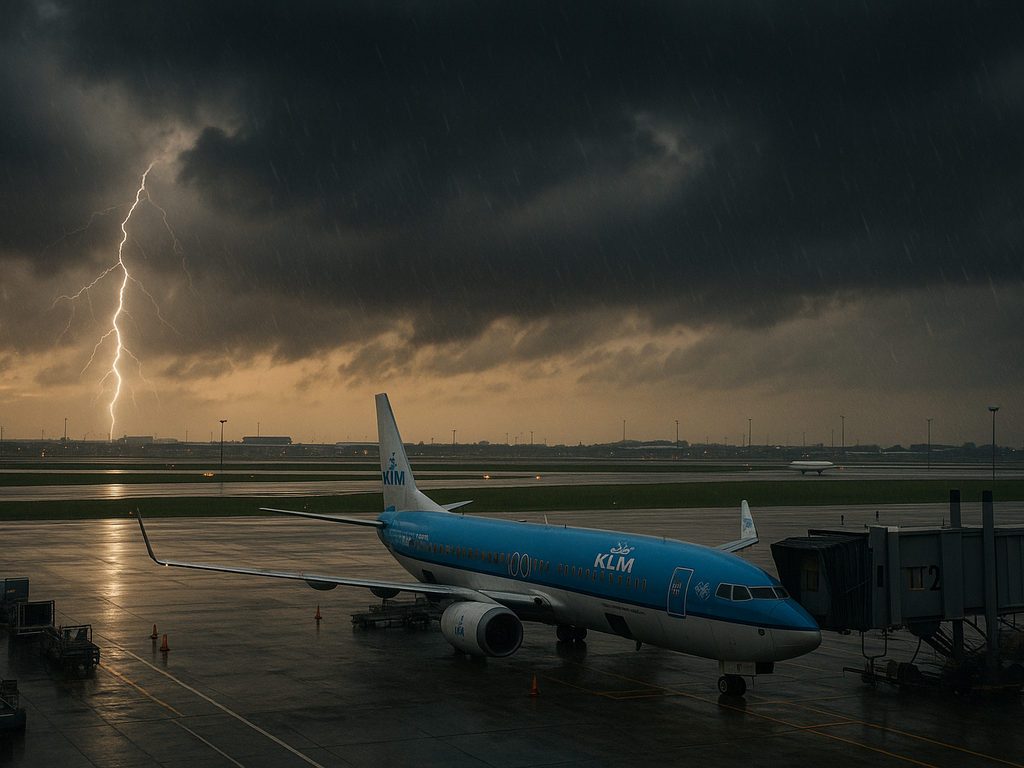 Schiphol storm