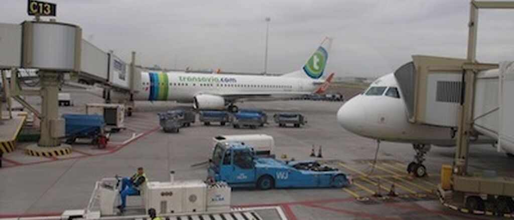 Transavia vliegtuig